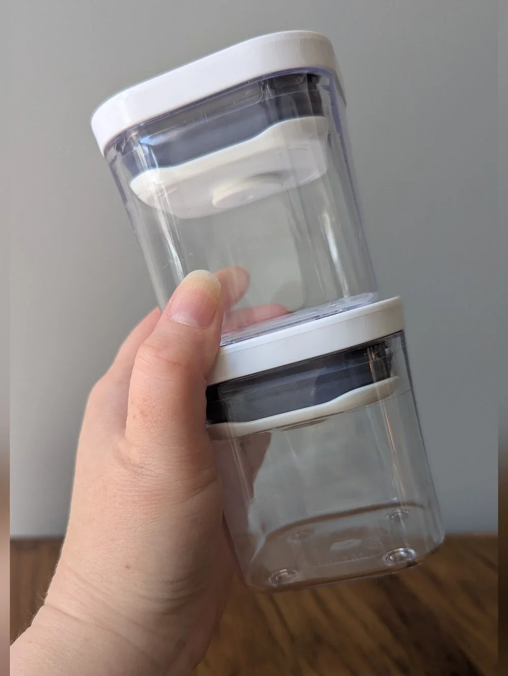 OXO Good Grips POP Container Mini 0.2 qt 0.2 L Airtight Food Storage - Set of 2